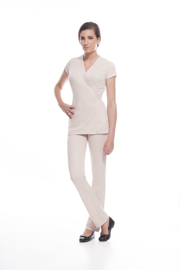 SAO PAULO Tunic (Beige) - Spa - Beauty, Tunics - stylemonarchy.com