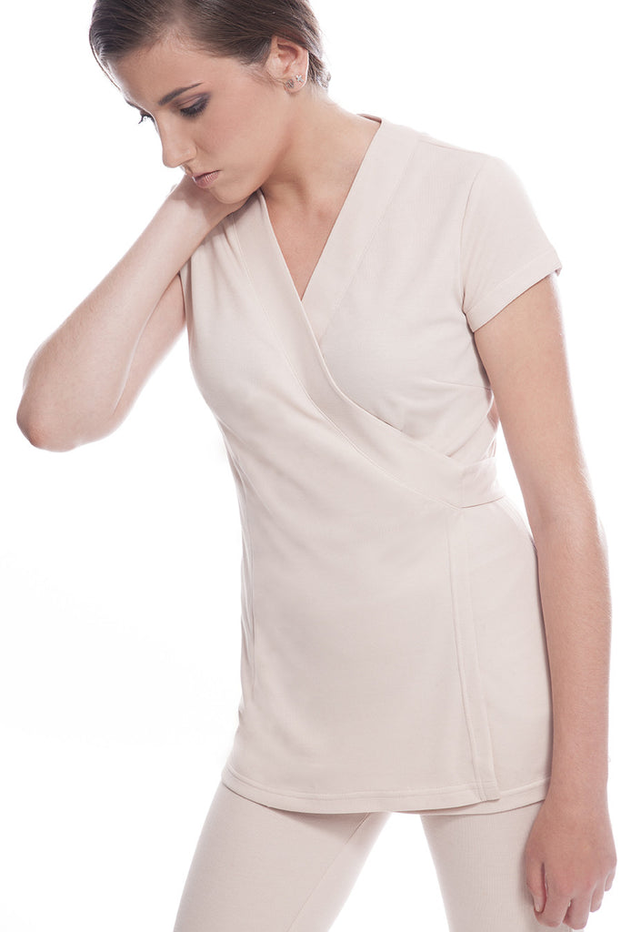 SAO PAULO Tunic (Beige) - Spa - Beauty, Tunics - stylemonarchy.com