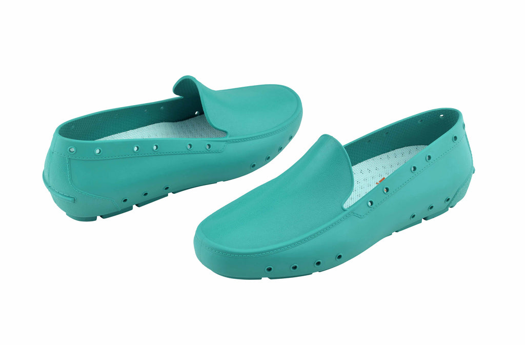 Lea Moccasins Professional Shoes Green for Spa, Welness, Dental, Nurse. Medical, Pharmacy - STYLEMONARCHY, Occupational Shoes - stylemonarchy.com