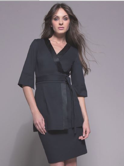 NAGOYA Tunic (Black) by STYLEMONARCHY. Spas - Beauty - Medical,  - stylemonarchy.com