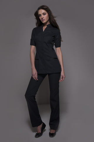 SEATTLE Tunic (Black) by STYLEMONARCHY. For Spas - Beauty - Medical