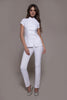 CORDOBA Pants (White) - Spa - Beauty - Medical, Pants - stylemonarchy.com