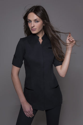 NAGOYA Tunic (Black) by STYLEMONARCHY. Spas - Beauty - Medical