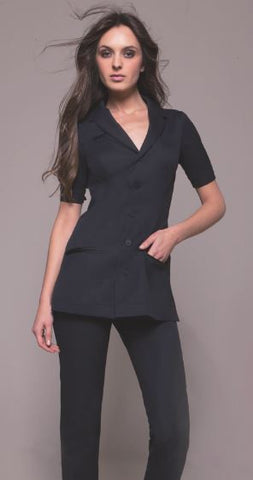 NAGOYA Tunic (Black) by STYLEMONARCHY. Spas - Beauty - Medical